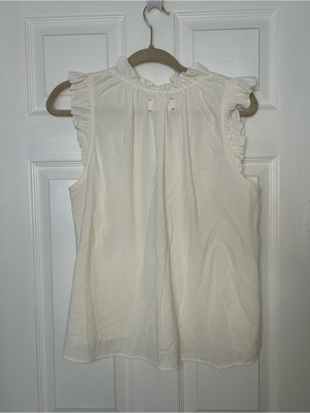 Xirena Elyza Embroidered Ruffle-Trim Top - Picture 8 of 11